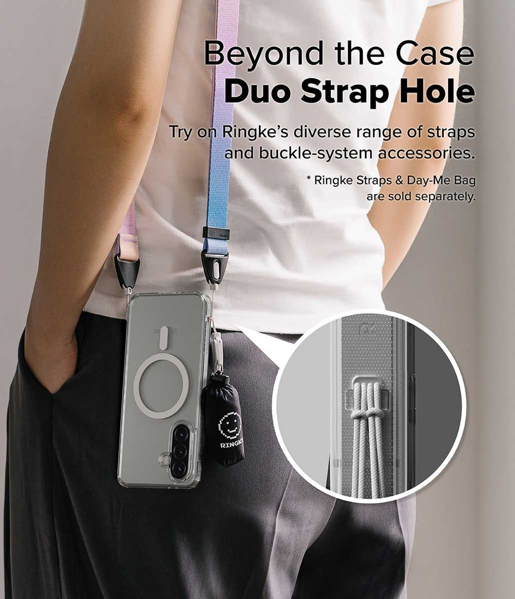 CASE RINGKE FUSION GALAXY A56 5G / A36 5G MAGSAFE TRANSPARENTE - 7