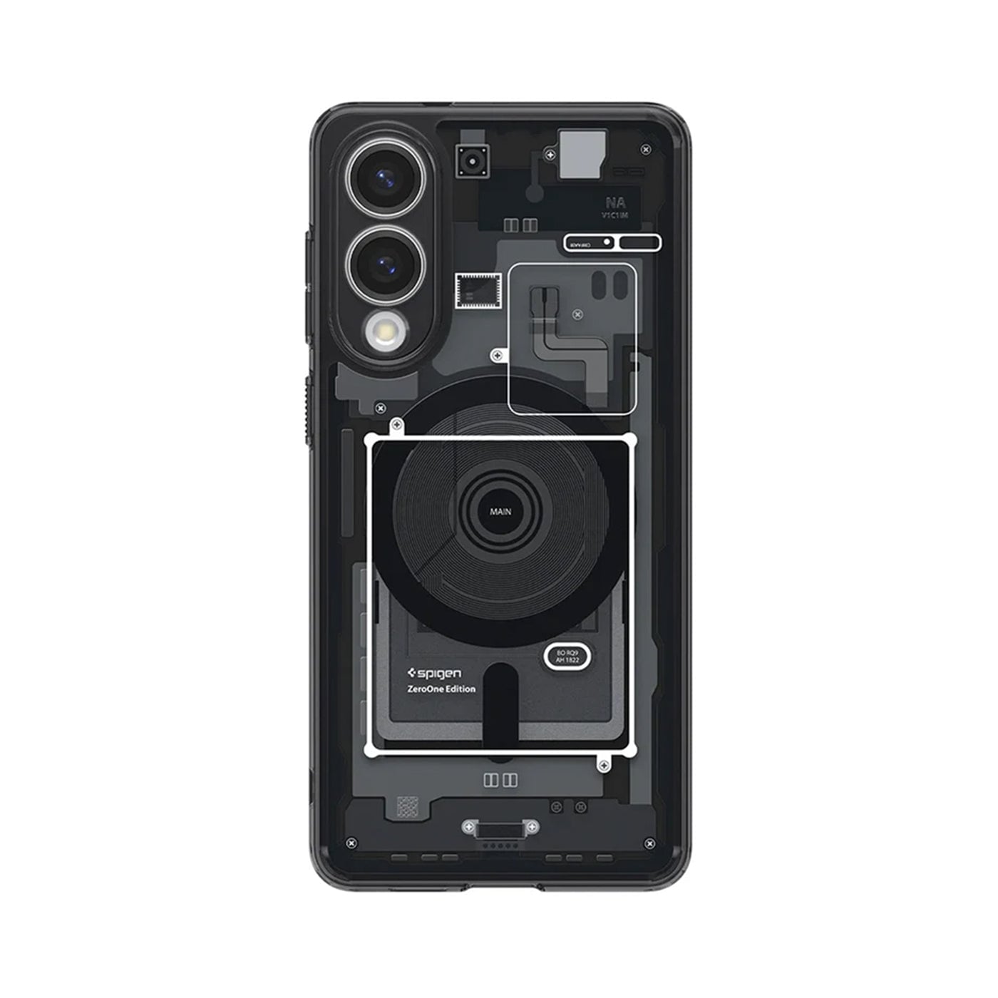 CASE GALAXY S25 EDGE SPIGEN ULTRA HYBRID ZERO ONE MAGSAFE NEGRO - 1