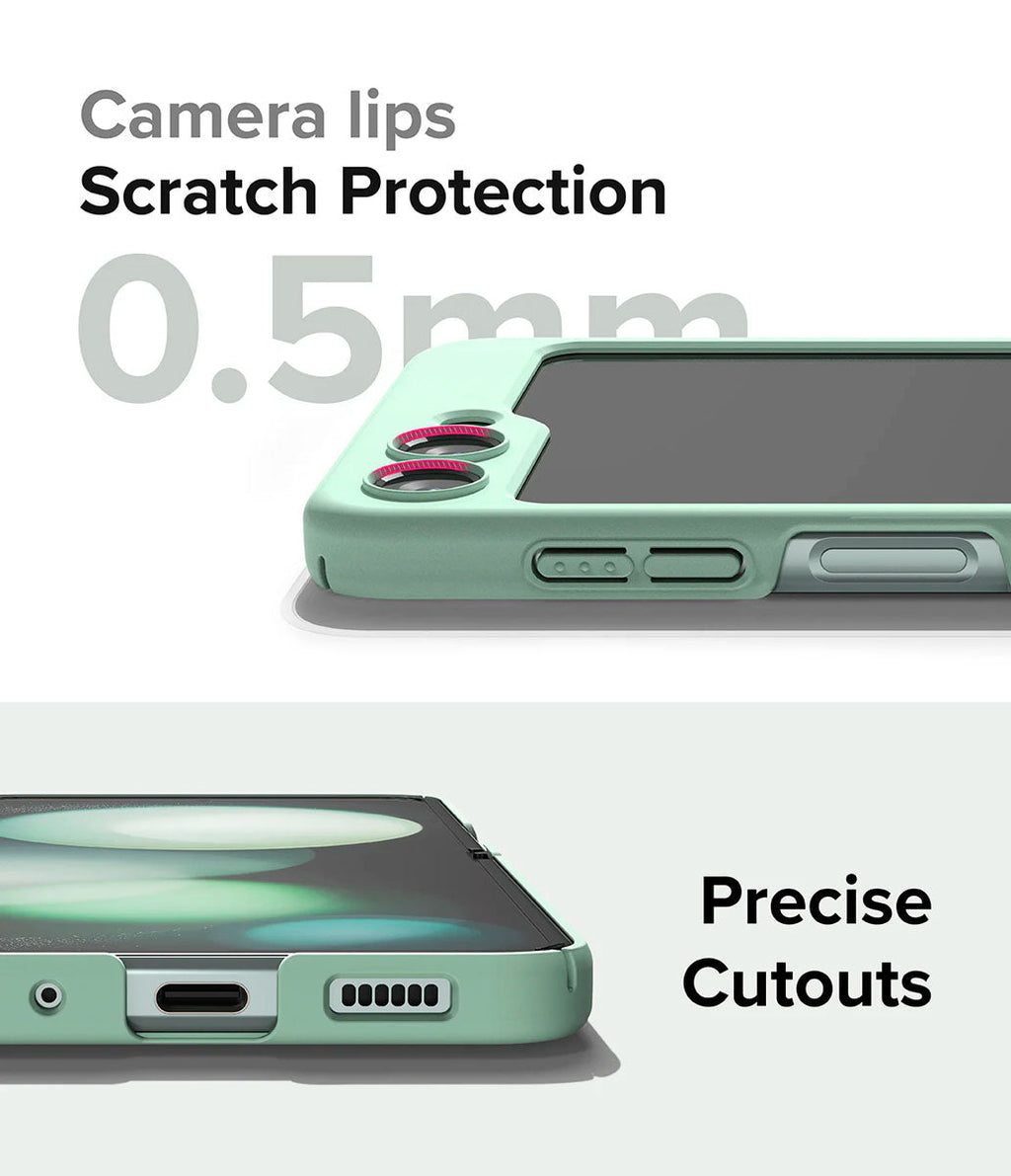 CASE RINGKE SLIM GALAXY Z FLIP 5 MENTA - 2