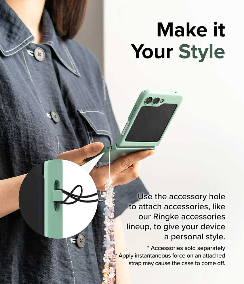 CASE RINGKE SLIM GALAXY Z FLIP 5 MENTA - 6