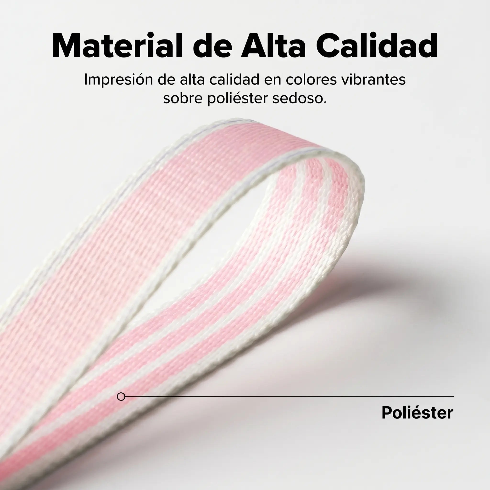 CORREA DE HOMBRO RINGKE DESIGN SHOULDER STRAP STRIPE ROSADO - 3