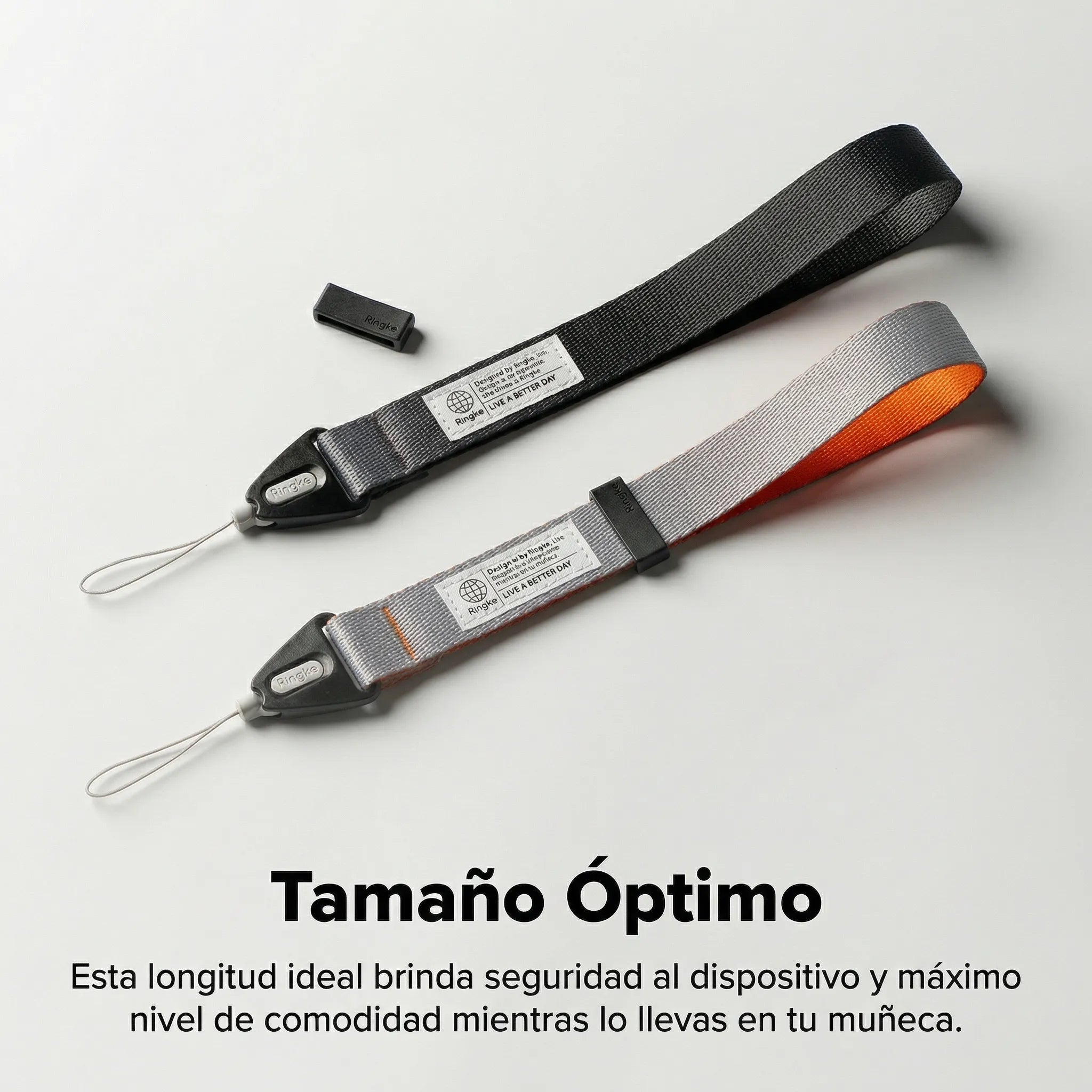 CORREA DE MANO RINGKE DESIGN HAND STRAP ASH NARANJA - 2