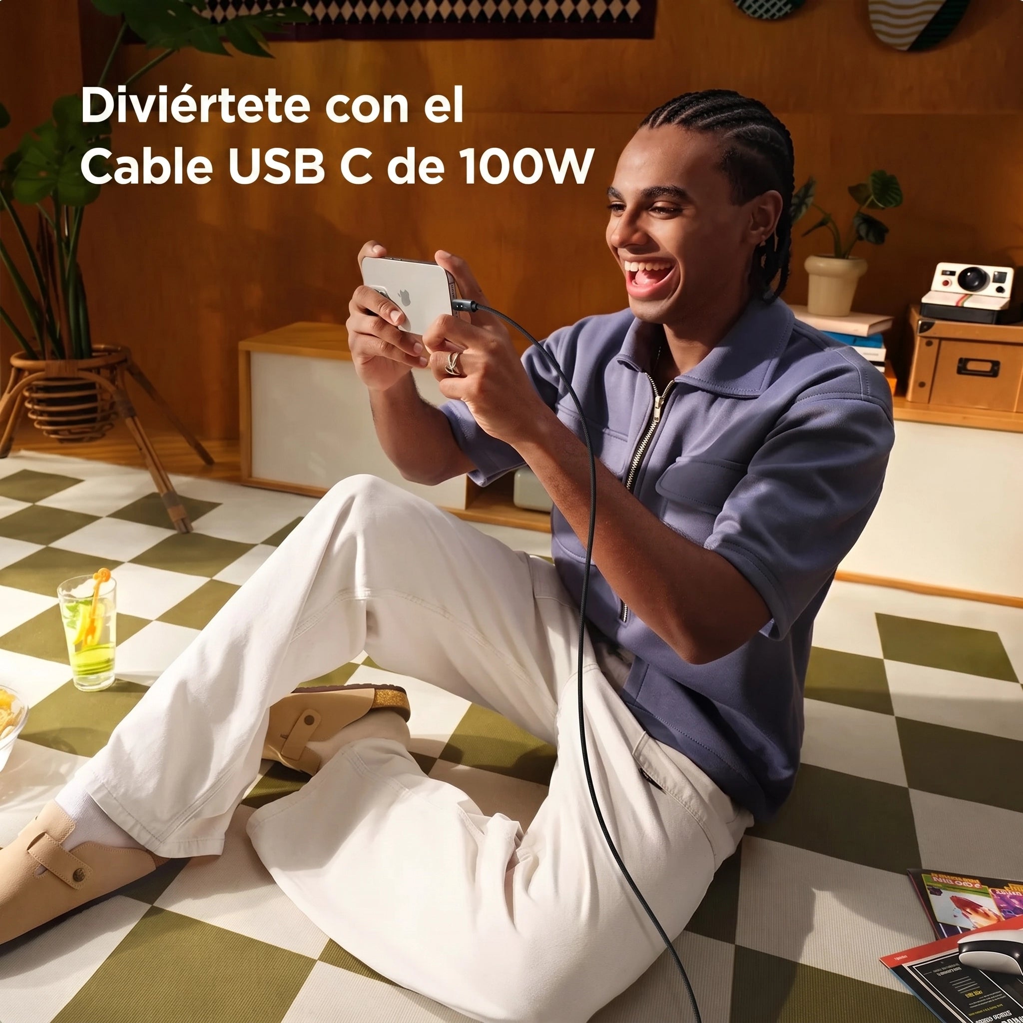 UGREEN L509 CABLE USB C A USB C 3M 100W 5A - 8