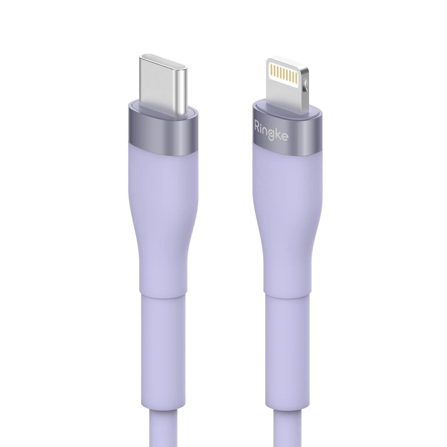 CARGADOR RINGKE CARGA RÁPIDA USB C A LIGHTNING 1.2 METROS 20W - 1