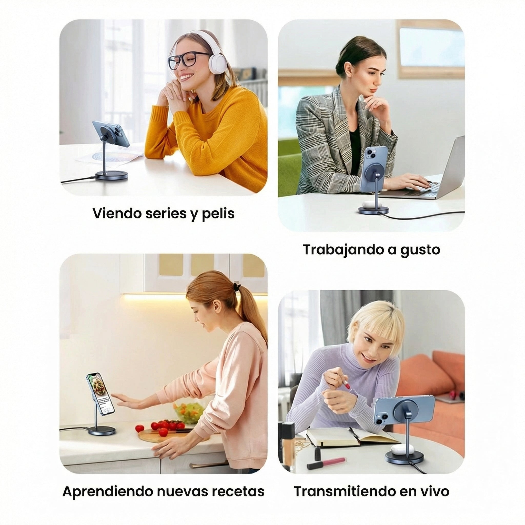 CARGADOR INALÁMBRICO 2 EN 1 UGREEN 90668 - 8