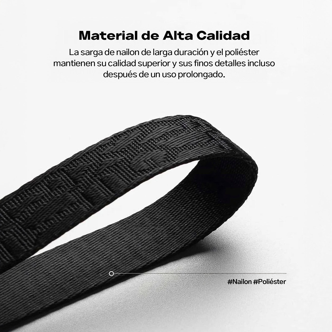 CORREA DE MANO RINGKE HAND STRAP LETTERING NEGRO - 4