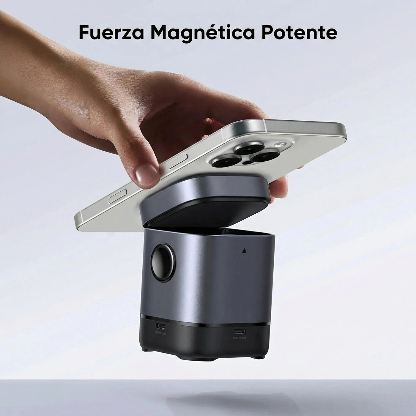 ESTACIÓN DE CARGA UGREEN UNO 2 EN 1 QI2 15W MAGSAFE - 3