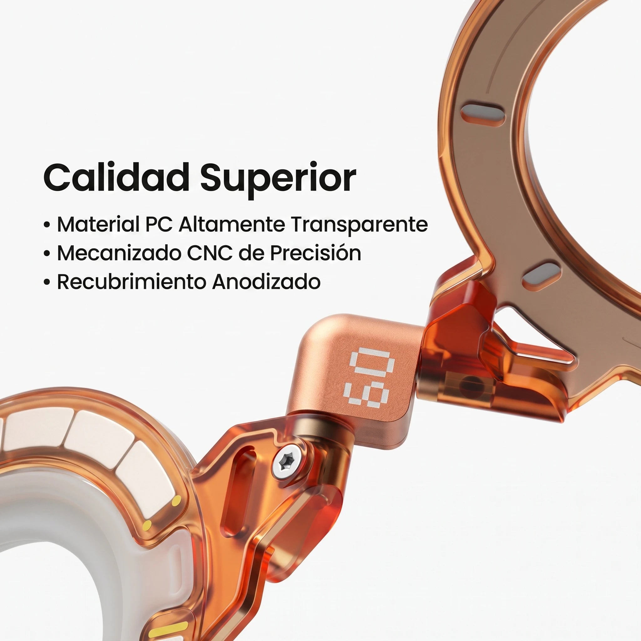 AULUMU G09 GHOST SOPORTE MAGSAFE 360° ORANGE - 9