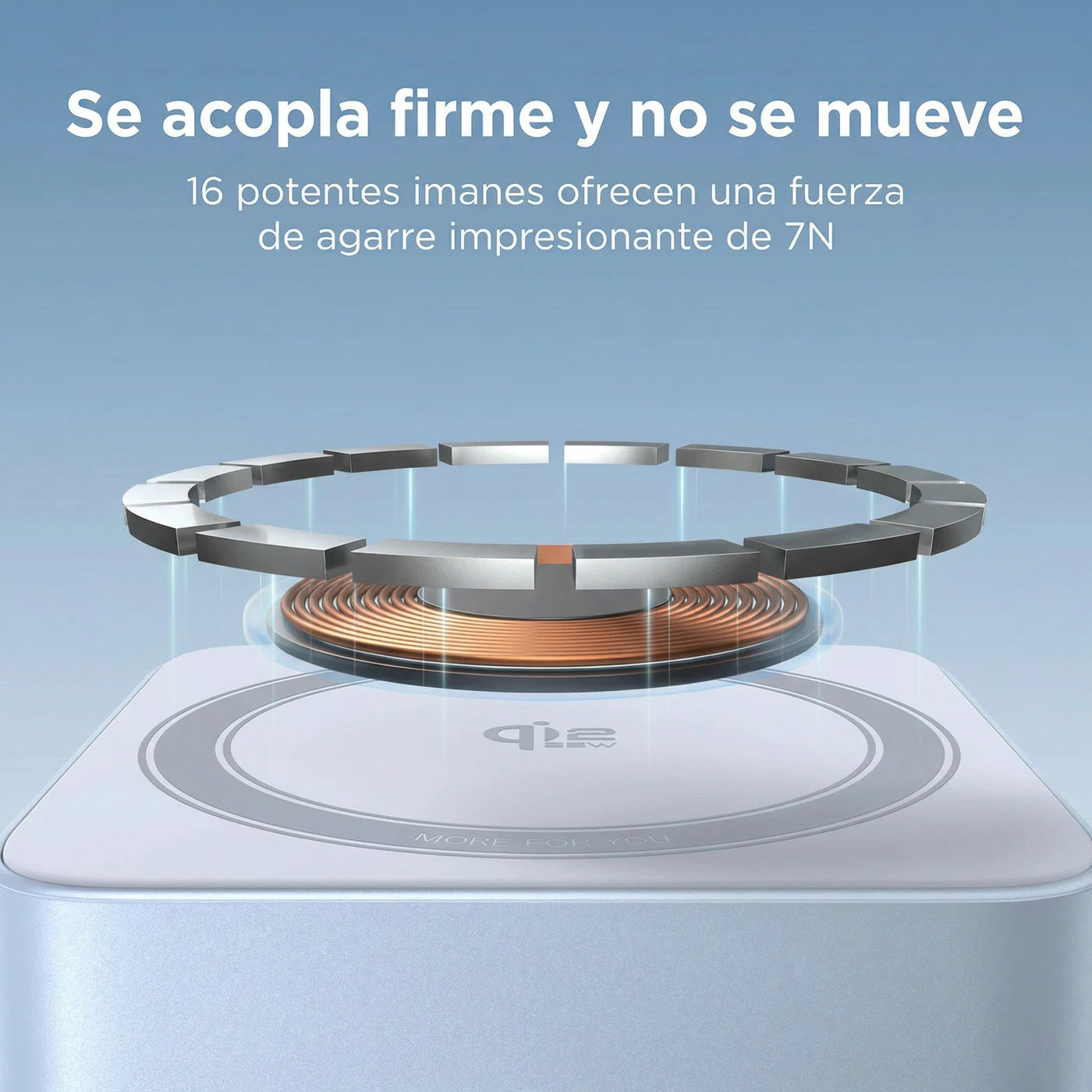 CARGADOR INALÁMBRICO UGREEN MAGFLOW 2 EN 1 25W MAGSAFE 55960B - 7