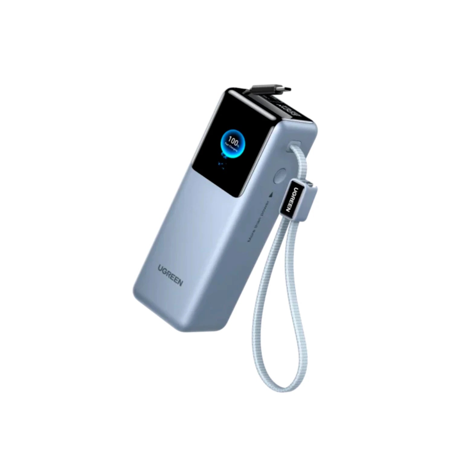 POWER BANK UGREEN NEXODE 25000MAH 200W CON CABLES USB-C INTEGRADOS - 1