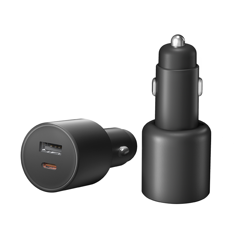 XIAOMI CAR CHARGER 1A1C 100W CARGADOR PARA AUTO USB C Y USB A - 1