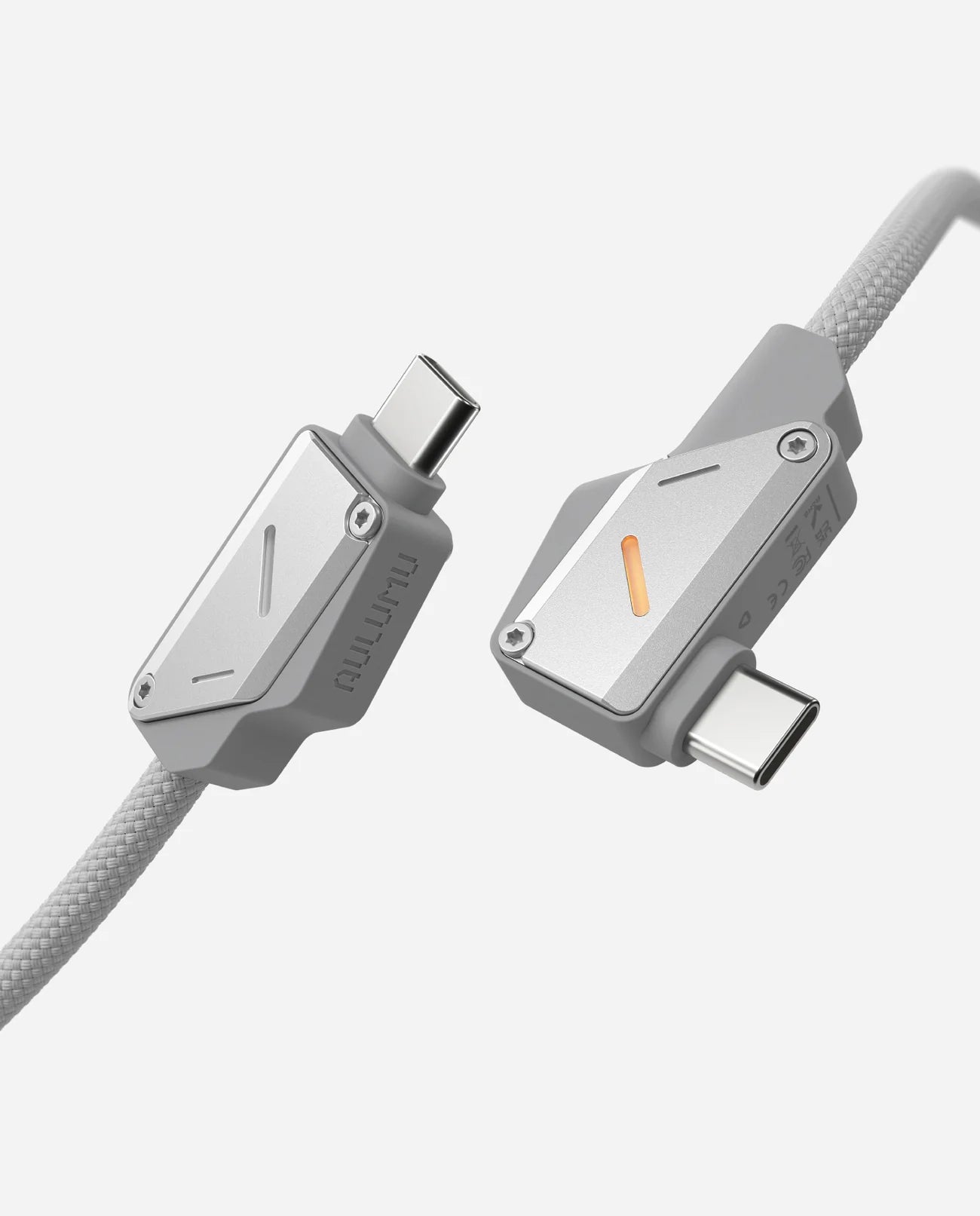 CARGADOR AULUMU CARGA RÁPIDA 240W TRENZADO NYLON ALUMINUM ALLOY TIPO C A C - 1