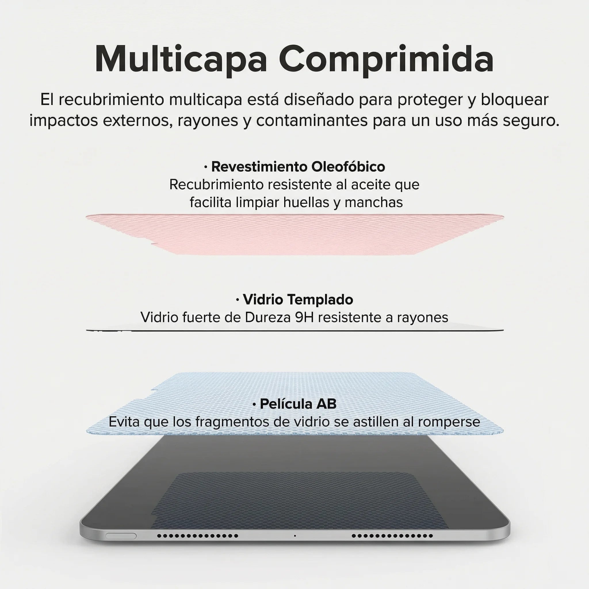PROTECTOR DE PANTALLA RINGKE ID GLASS IPAD PRO 11' M5 M4 2025 2024 - 4