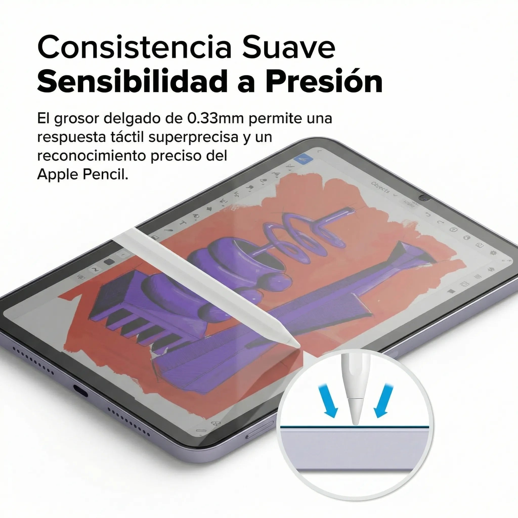 PROTECTOR DE PANTALLA RINGKE EASY SLIDE IPAD MINI 7 8.3' 7TH Y 6TH GENERATION - 4