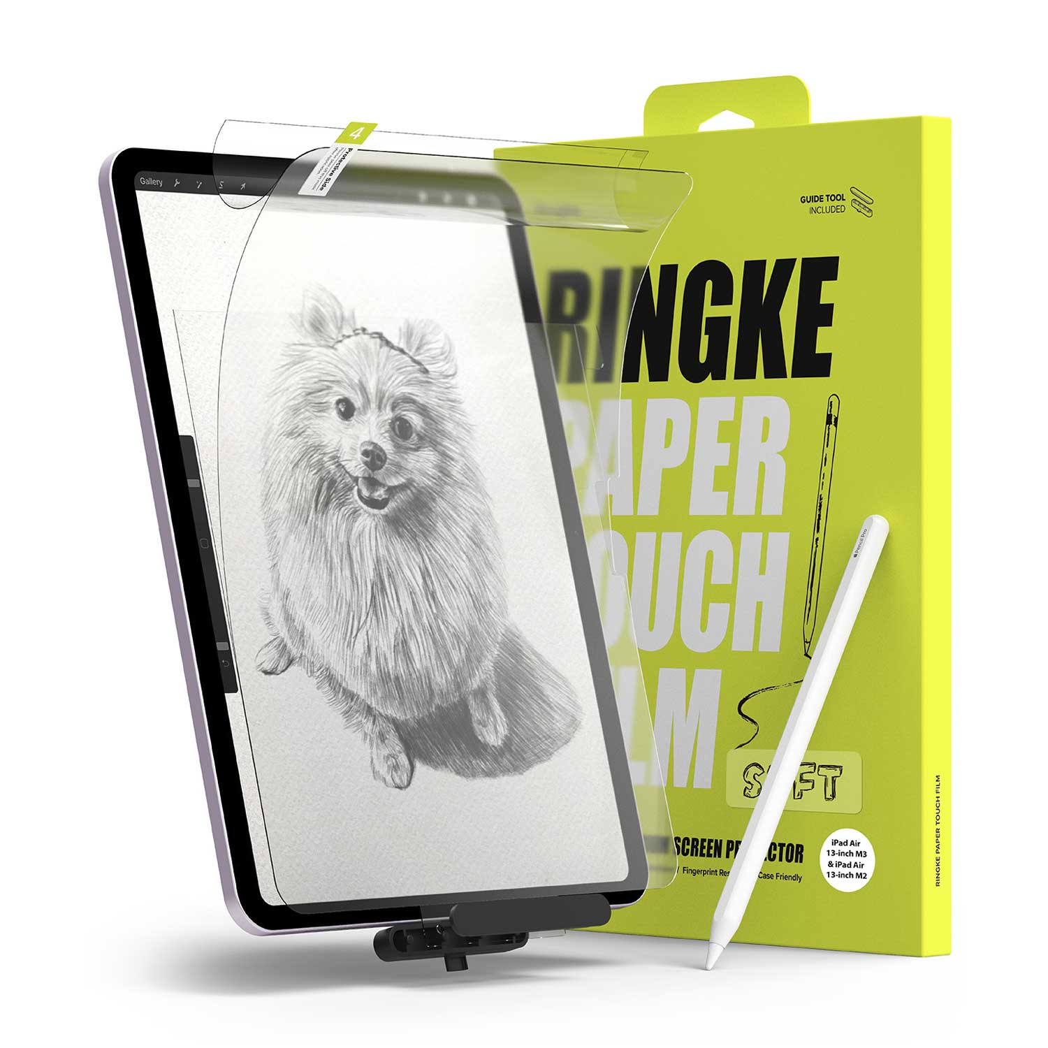 PROTECTOR DE PANTALLA RINGKE PAPER TOUCH FILM IPAD AIR 13' M4 M3 M2 - 1