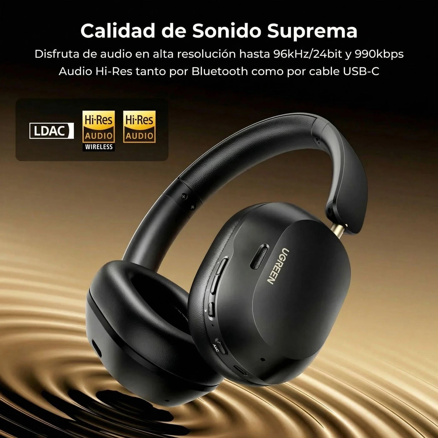 AUDÍFONOS UGREEN HITUNE MAX5C WHITE - 3