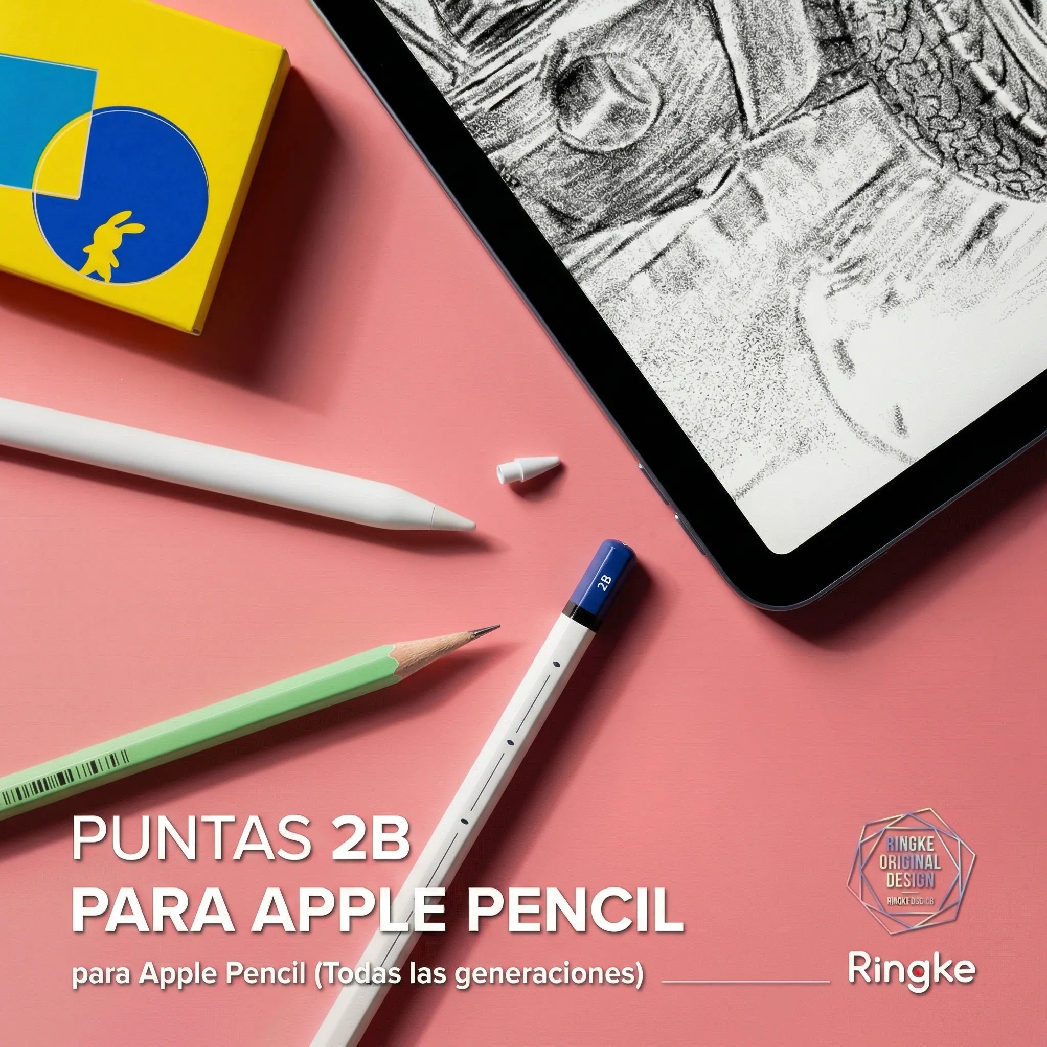PUNTAS DE REPUESTO RINGKE 2B TIP APPLE PENCIL 3 UND - 2