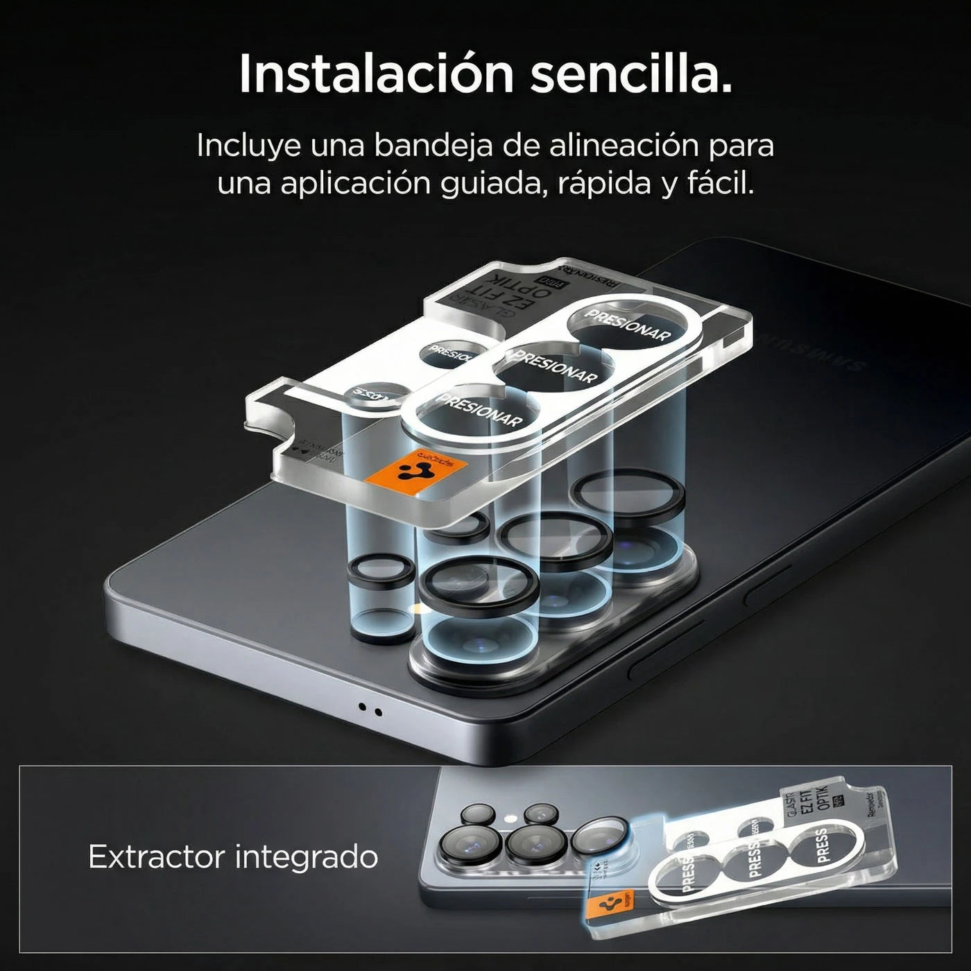 PROTECTOR DE CÁMARA SPIGEN EZ FIT OPTIK GALAXY S26 ULTRA 2 UND - 2