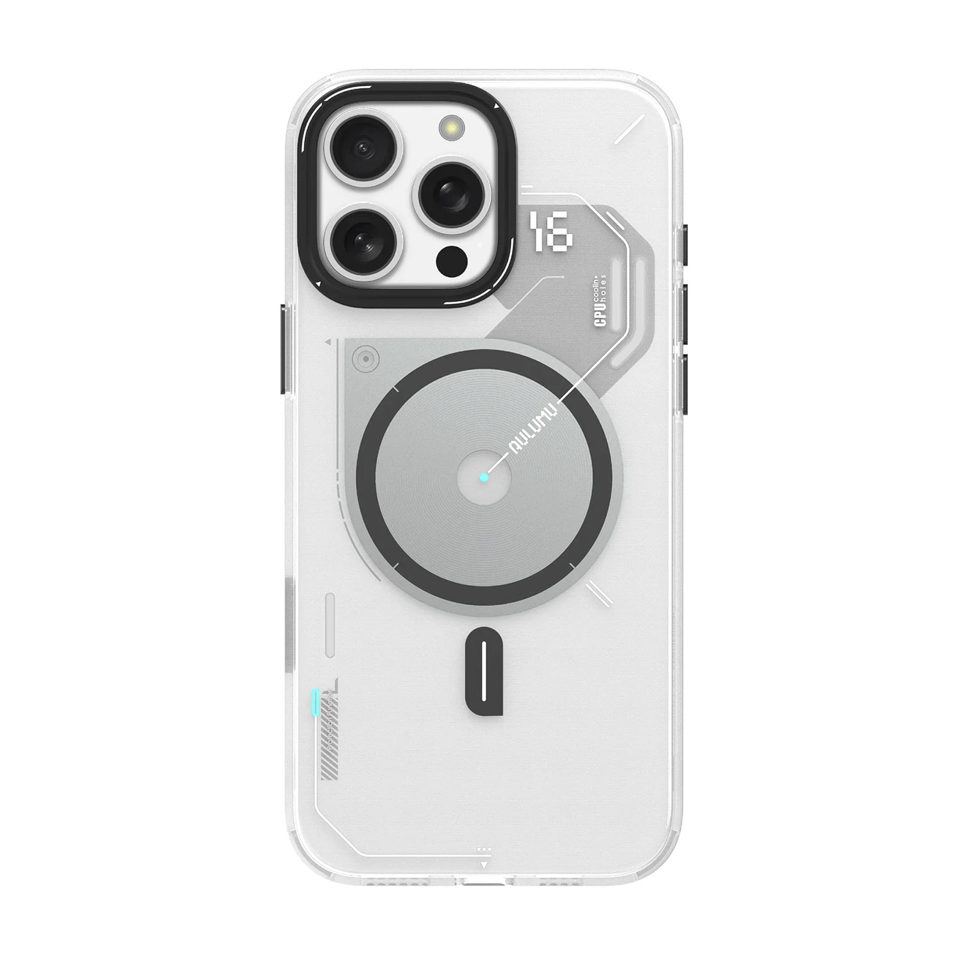 CASE AULUMU FROSTED IPHONE 16 PRO MAX MAGSAFE + CONTROL DE CÁMARA - 1