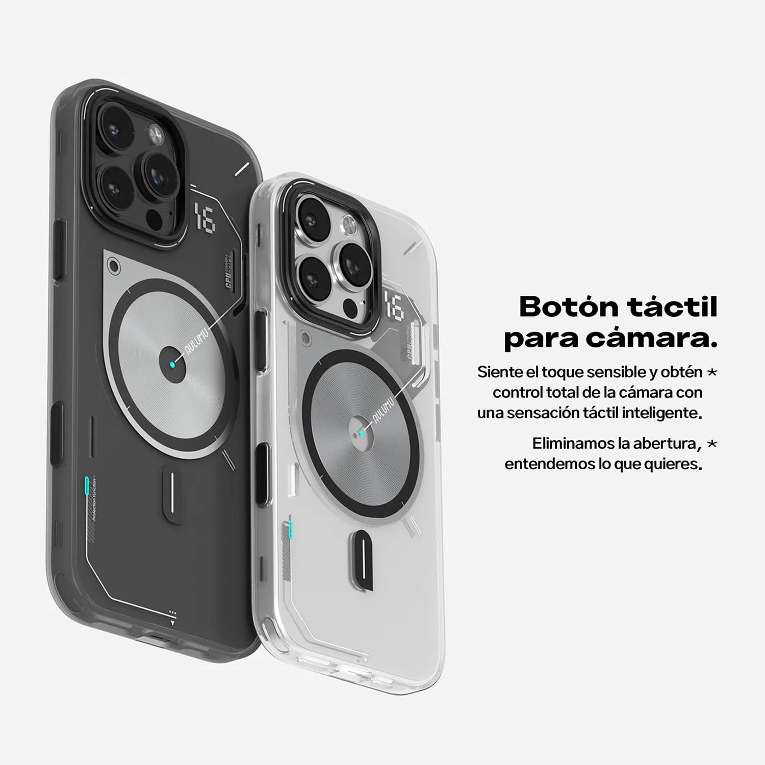 CASE AULUMU FROSTED IPHONE 16 PRO MAX MAGSAFE + CONTROL DE CÁMARA - 5