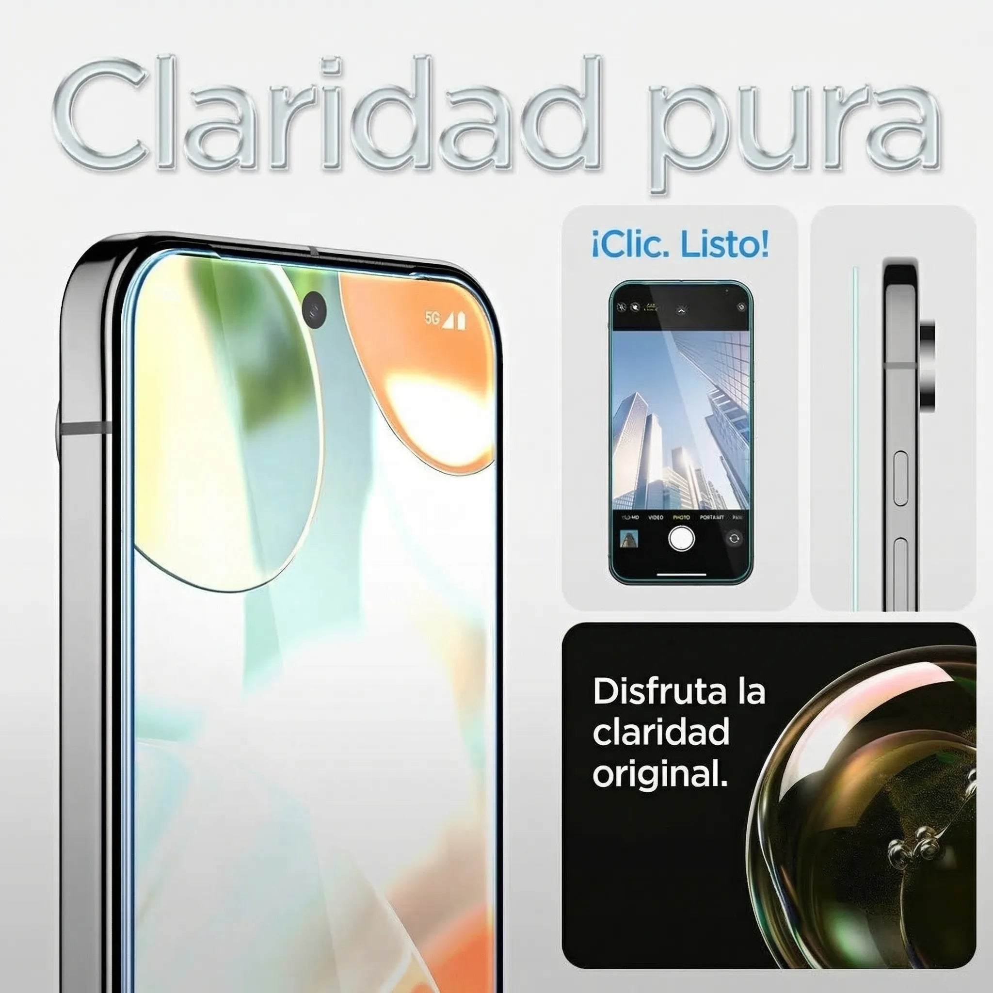 PROTECTOR DE PANTALLA SPIGEN EZ FIT GLAS.TR PIXEL 10 / 10 PRO / 9 / 9 PRO 2 UND - 2