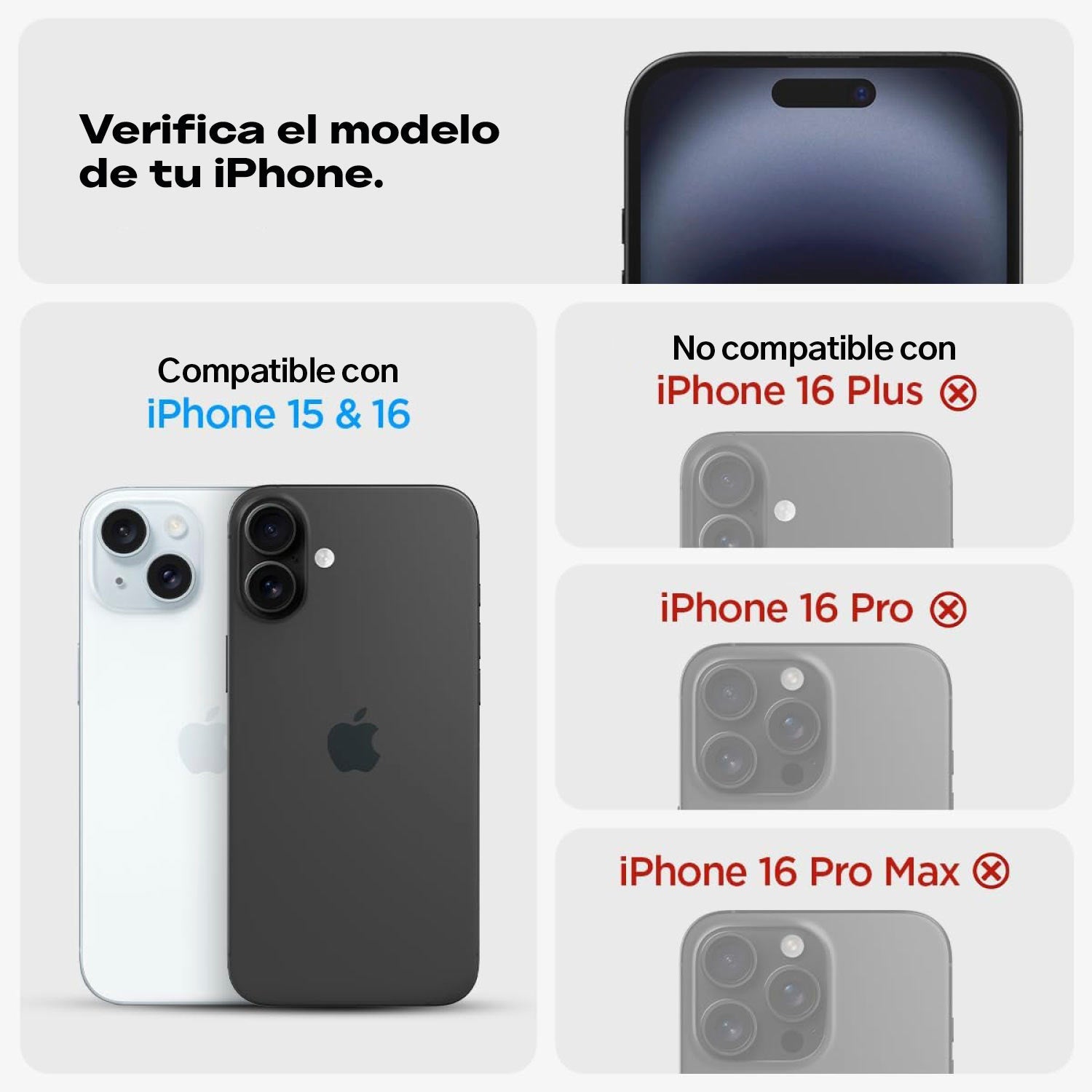 SPIGEN GLAS.TR EZ FIT PROTECTOR DE PANTALLA PARA IPHONE 16 PLUS / 15 PLUS 2 UND - 8