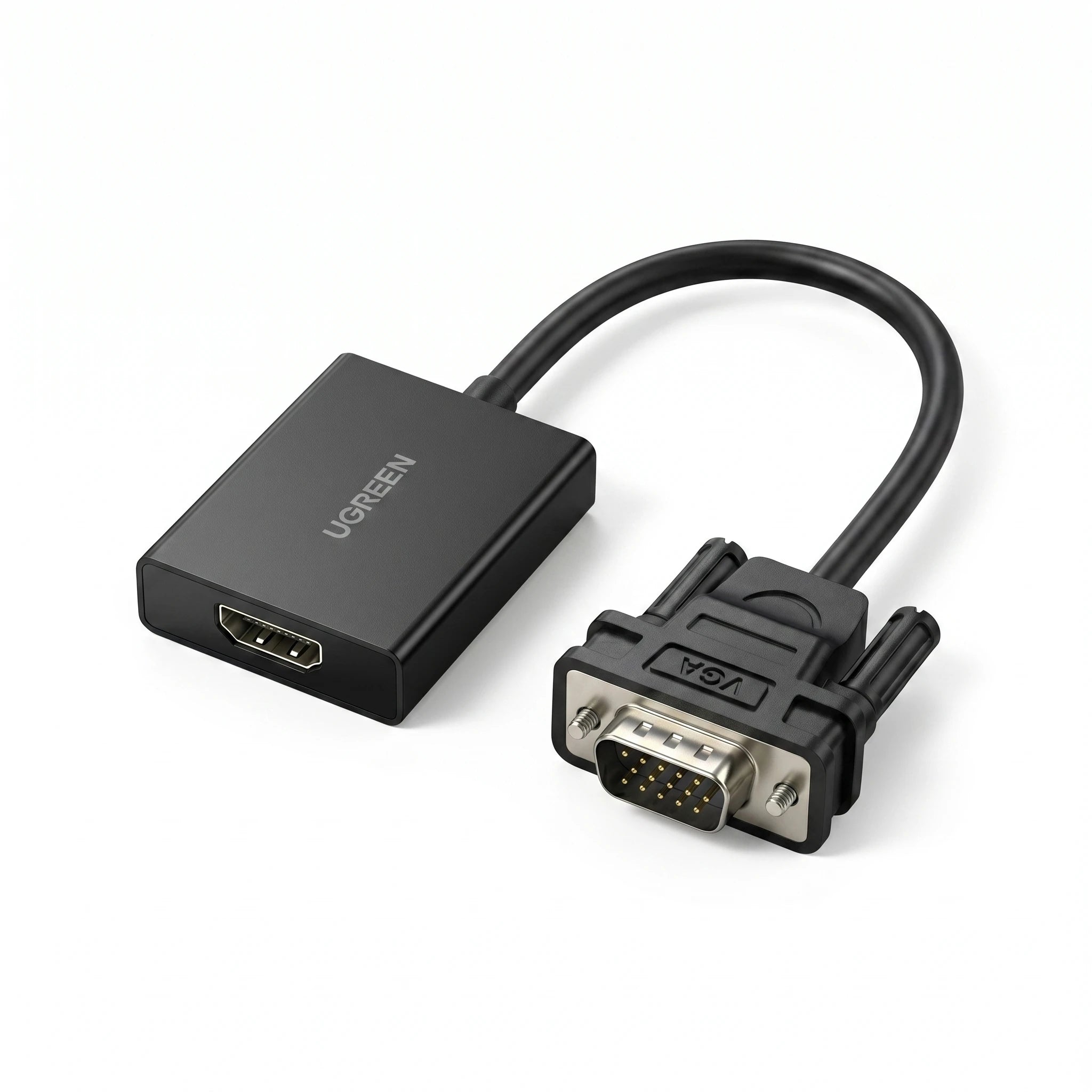 ADAPTADOR UGREEN VGA MACHO A HDMI HEMBRA - 1