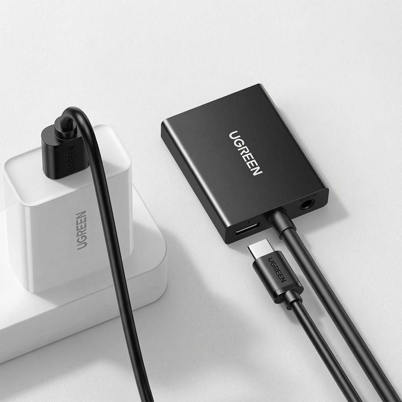 ADAPTADOR UGREEN VGA MACHO A HDMI HEMBRA - 4