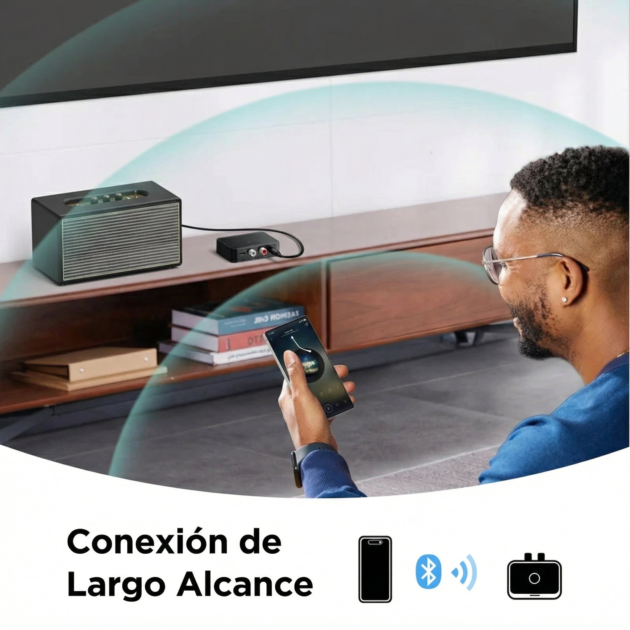 UGREEN RECEPTOR DE AUDIO BLUETOOTH 6.0 HI RES 55545 - 2