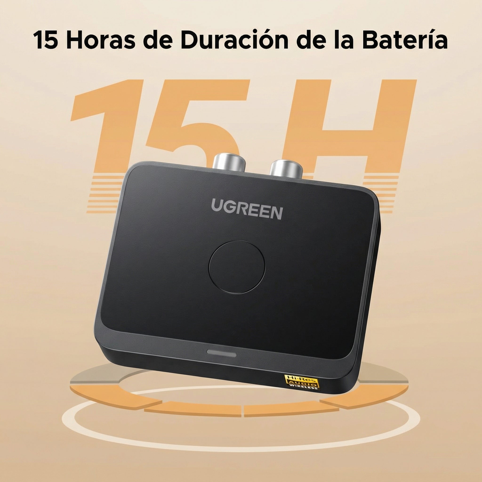 UGREEN RECEPTOR DE AUDIO BLUETOOTH 6.0 HI RES 55545 - 3