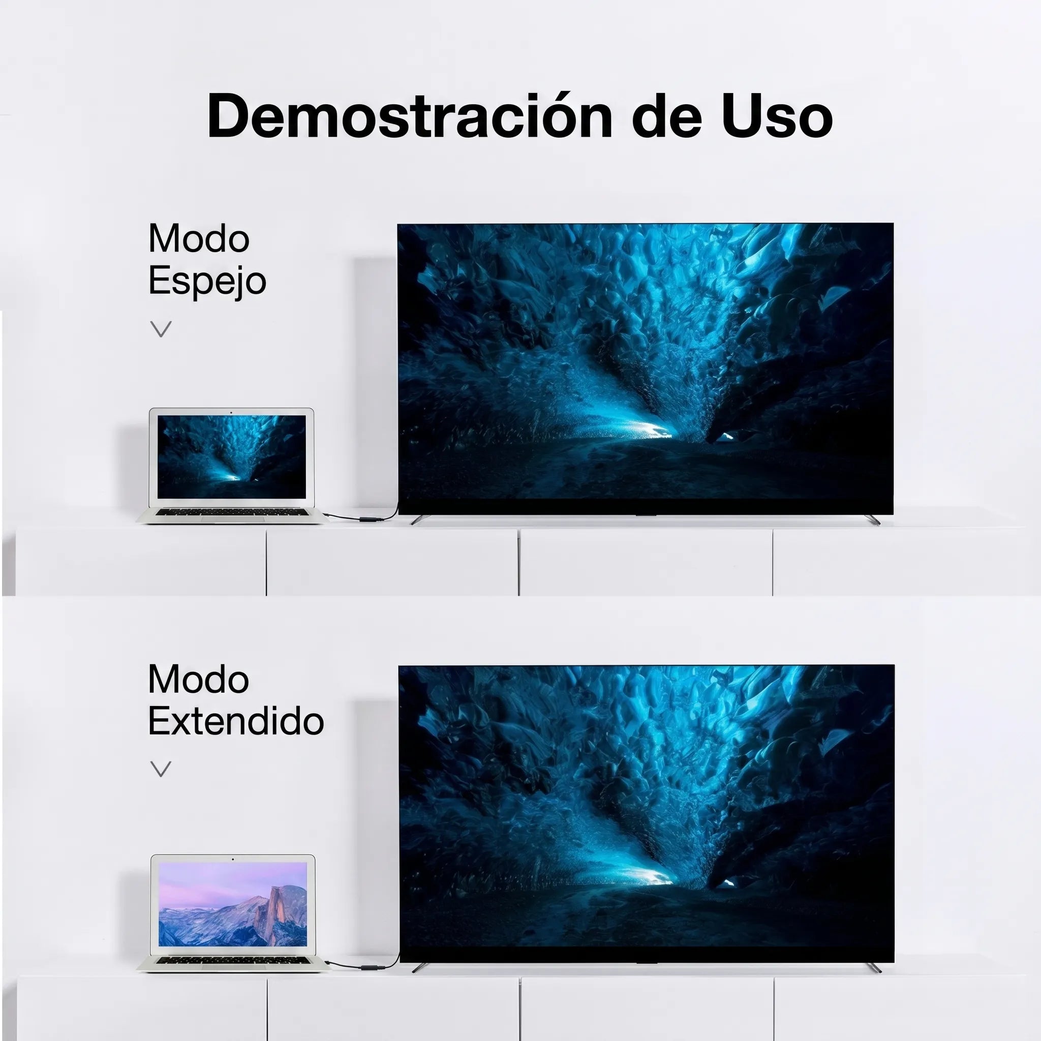 UGREEN ADAPTADOR DISPLAYPORT A HDMI HEMBRA 1080P PARA MONITOR Y TV - 3