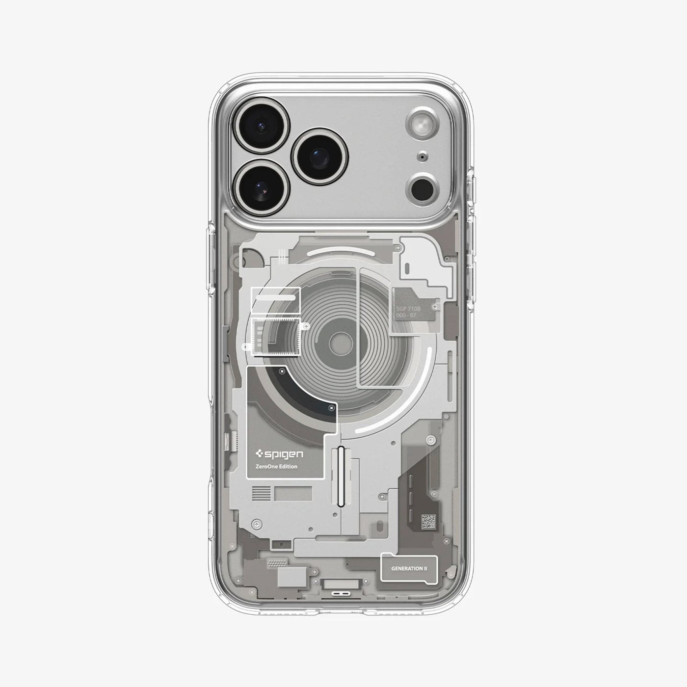 CASE SPIGEN ULTRA HYBRID ZERO ONE MAG FIT IPHONE 18 PRO MAX (MAGSAFE) - NATURAL TITANIUM - 1