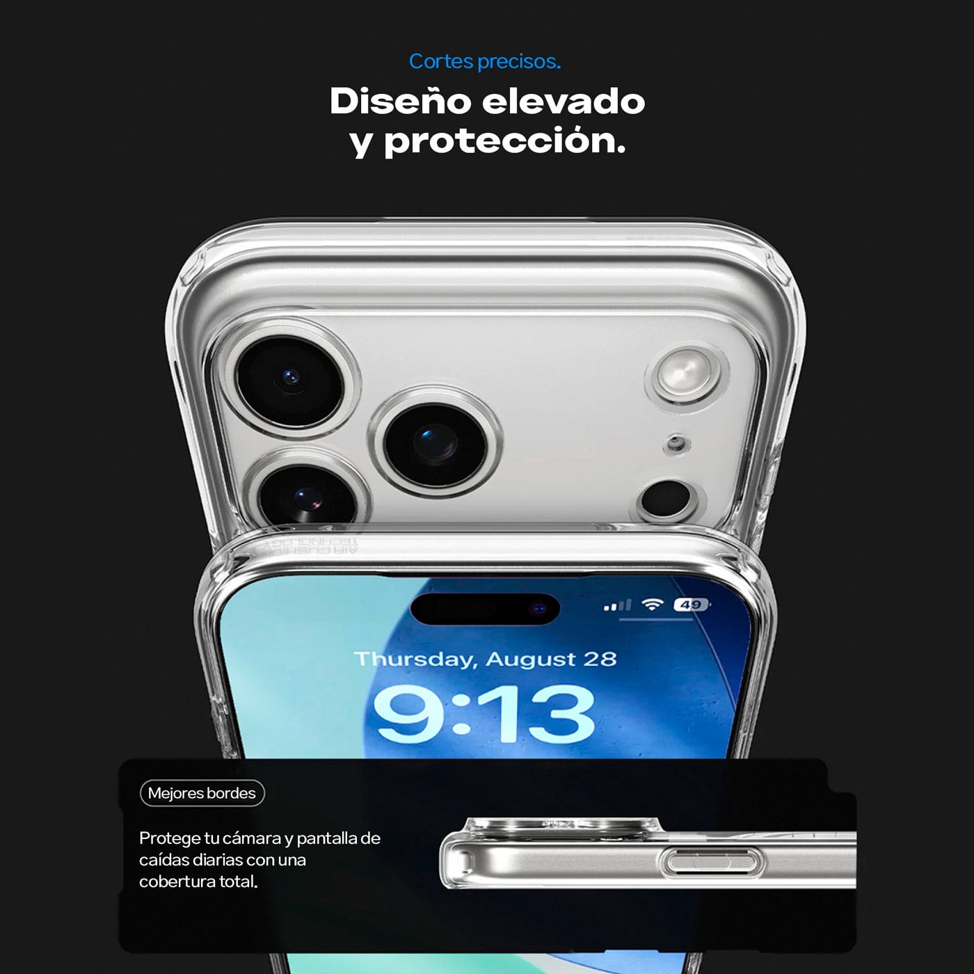 CASE SPIGEN ULTRA HYBRID ZERO ONE MAG FIT IPHONE 18 PRO MAX (MAGSAFE) - NATURAL TITANIUM - 8