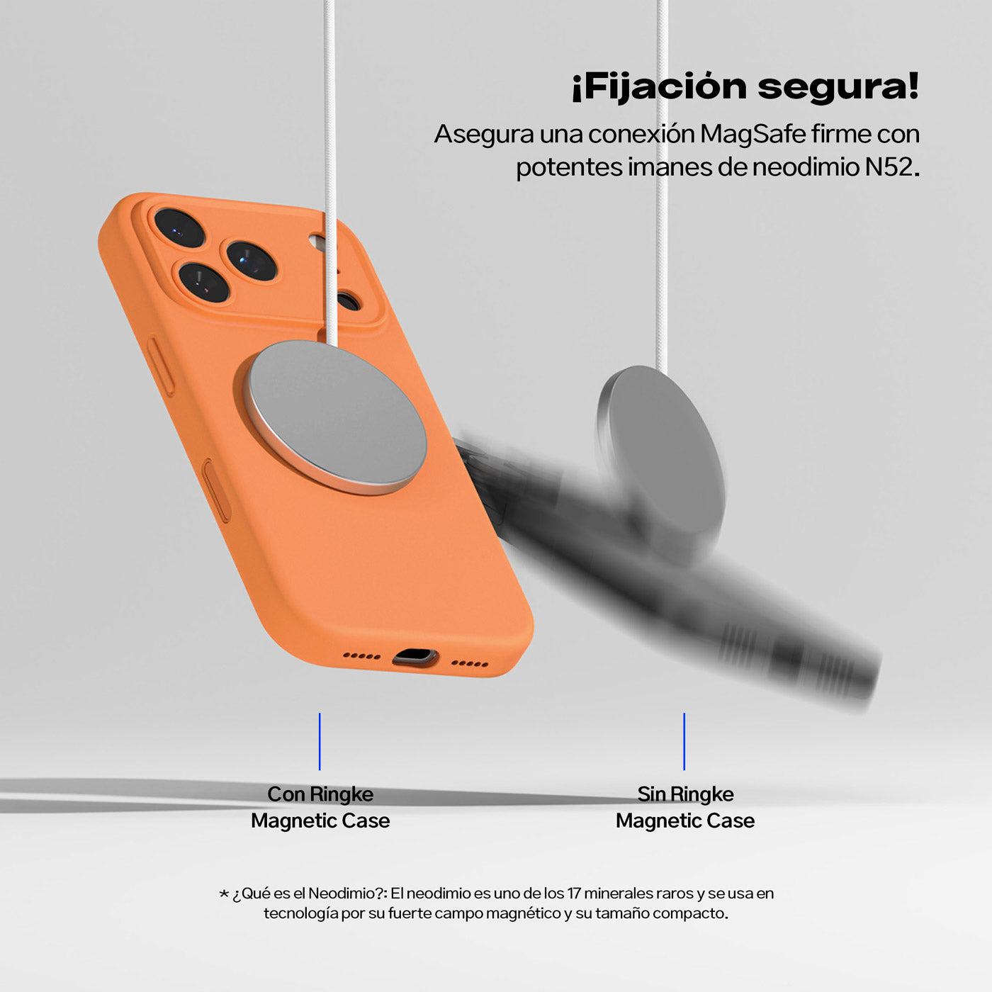 CASE RINGKE SILICONE MAGNETIC IPHONE 18 PRO (MAGSAFE) - 6