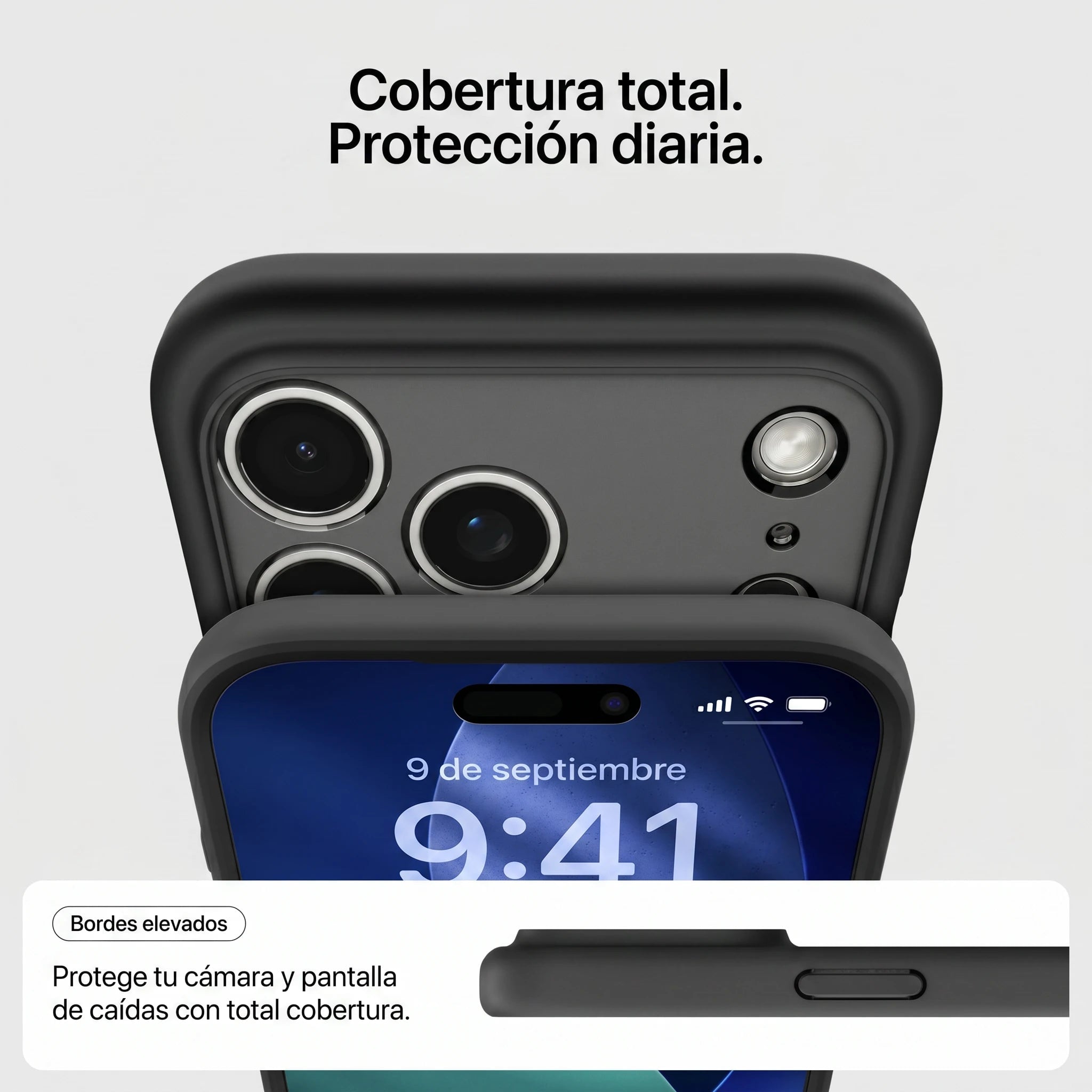 CASE SPIGEN ULTRA HYBRID IPHONE 18 PRO MAX (MAGSAFE) - FROST BLACK ORANGE - 3
