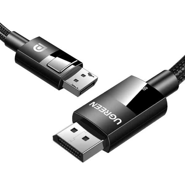 CABLE UGREEN DP 1.4 MALE O MALE TRENZADO 1M CABLE DISPLAYPORT 8K 60H - 1