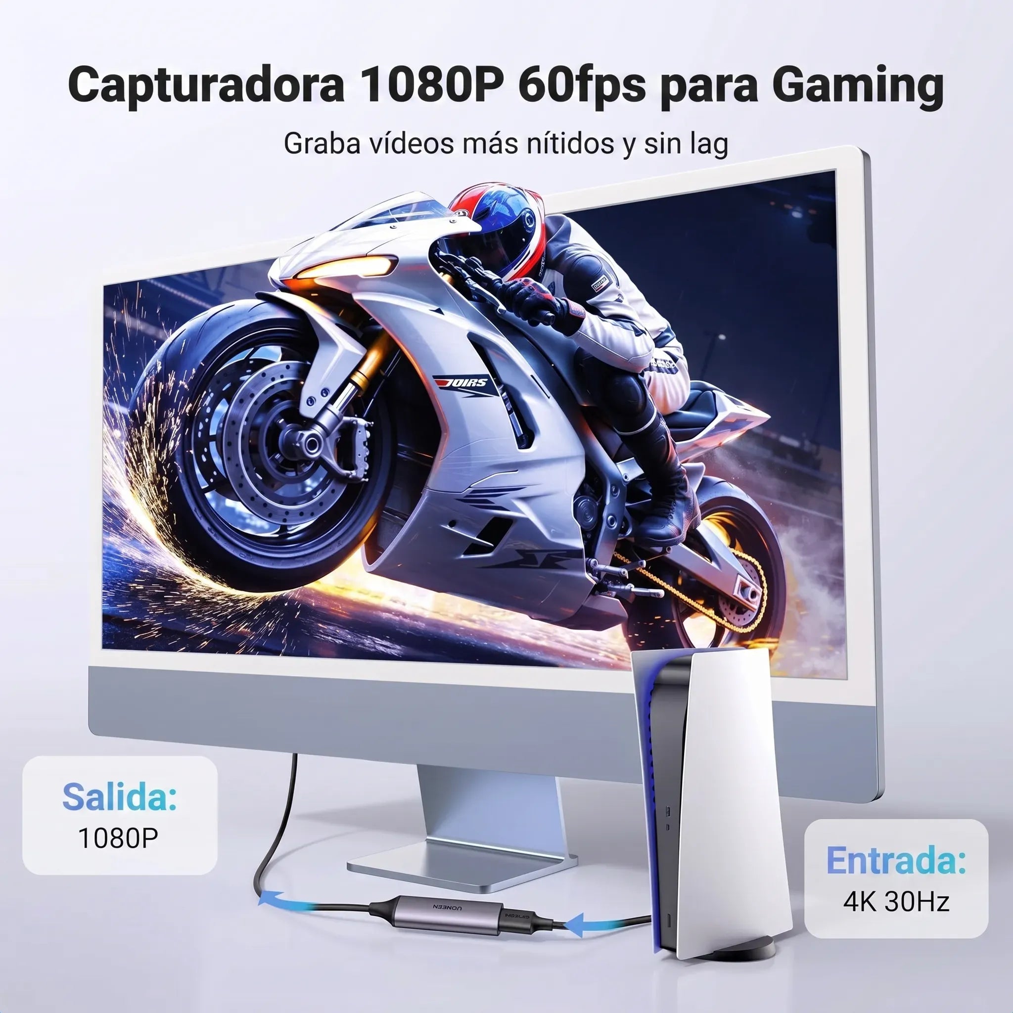 UGREEN CAPTURADORA HDMI A USB A Y USB C 1080P 60HZ PARA STREAMING - 2