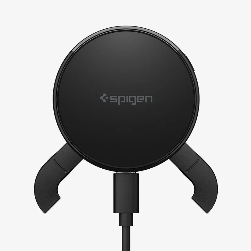 SOPORTE CARGADOR MAGNÉTICO SPIGEN ESSENTIAL PARA AUTO QI2.2 25W - 1
