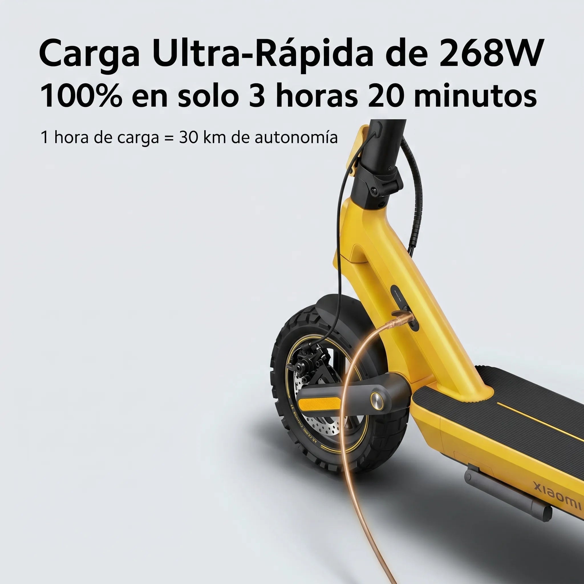XIAOMI ELECTRIC SCOOTER FAST CHARGER 2 - CARGADOR RÁPIDO 268W PARA SCOOTER - 3