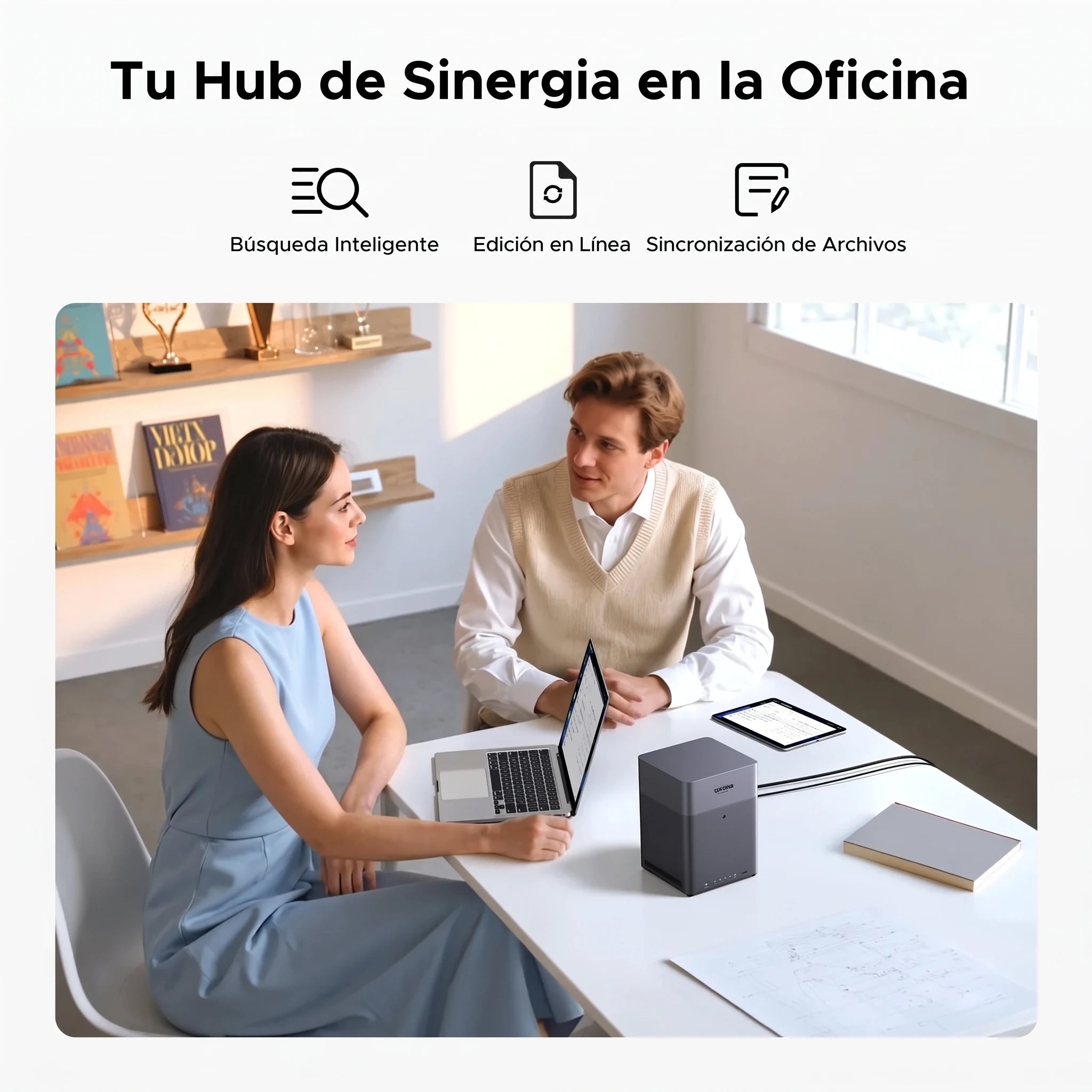 UGREEN NASYNC DH4300 PLUS - NAS 4 BAHÍAS 120TB 2.5GBE - 8