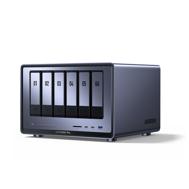 UGREEN NASYNC DXP6800 PRO - NAS 6 BAHÍAS 196TB 10GBE - 1