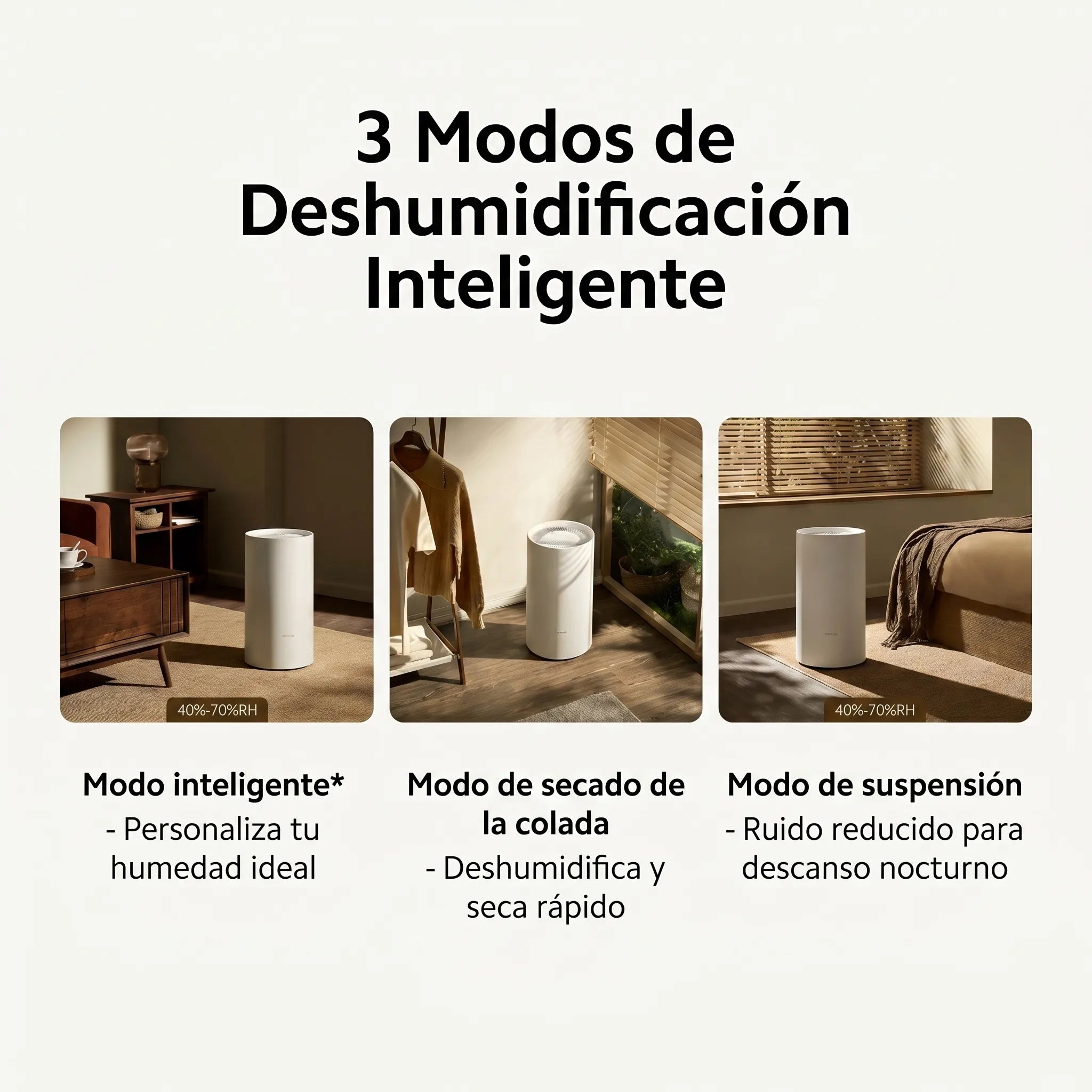 XIAOMI SMART DEHUMIDIFIER LITE - DESHUMIDIFICADOR INTELIGENTE 13L/DÍA - 6