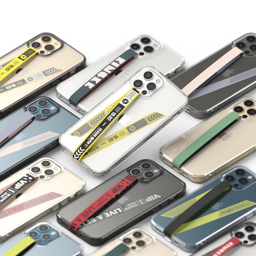 SUJETADOR RINGKE BAND STRAP PARA CELULAR AMARILLO NEON - 3