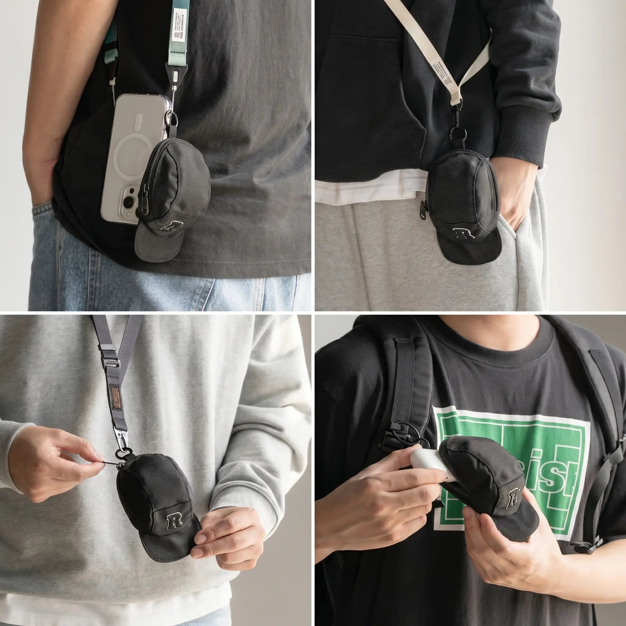 ESTUCHE RINGKE MINI POUCH CAP COMPACTO PARA ACCESORIOS - 3