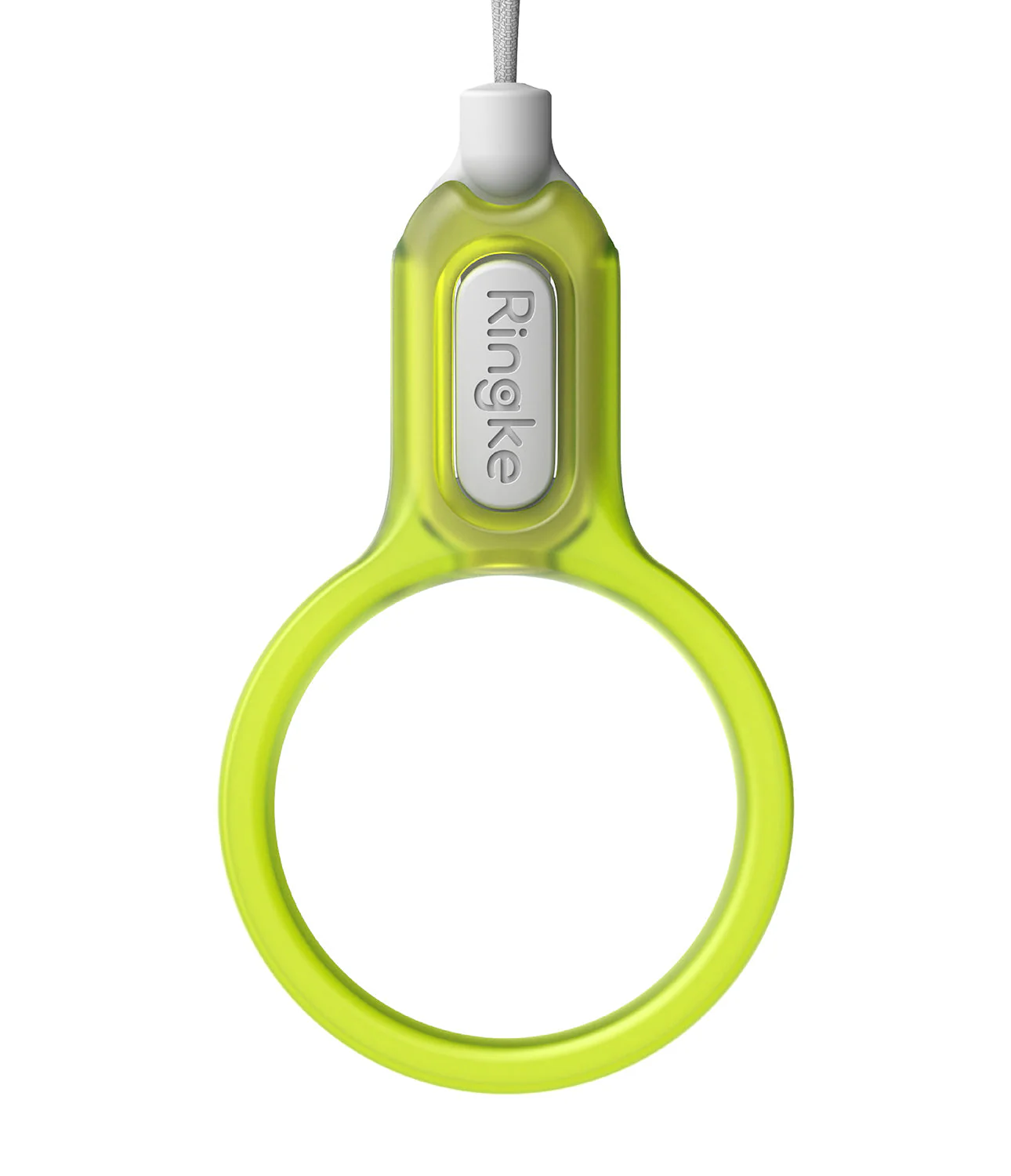 SUJETADOR RINGKE BUCKLE FINGER RING STRAP VERDE NEON - 1