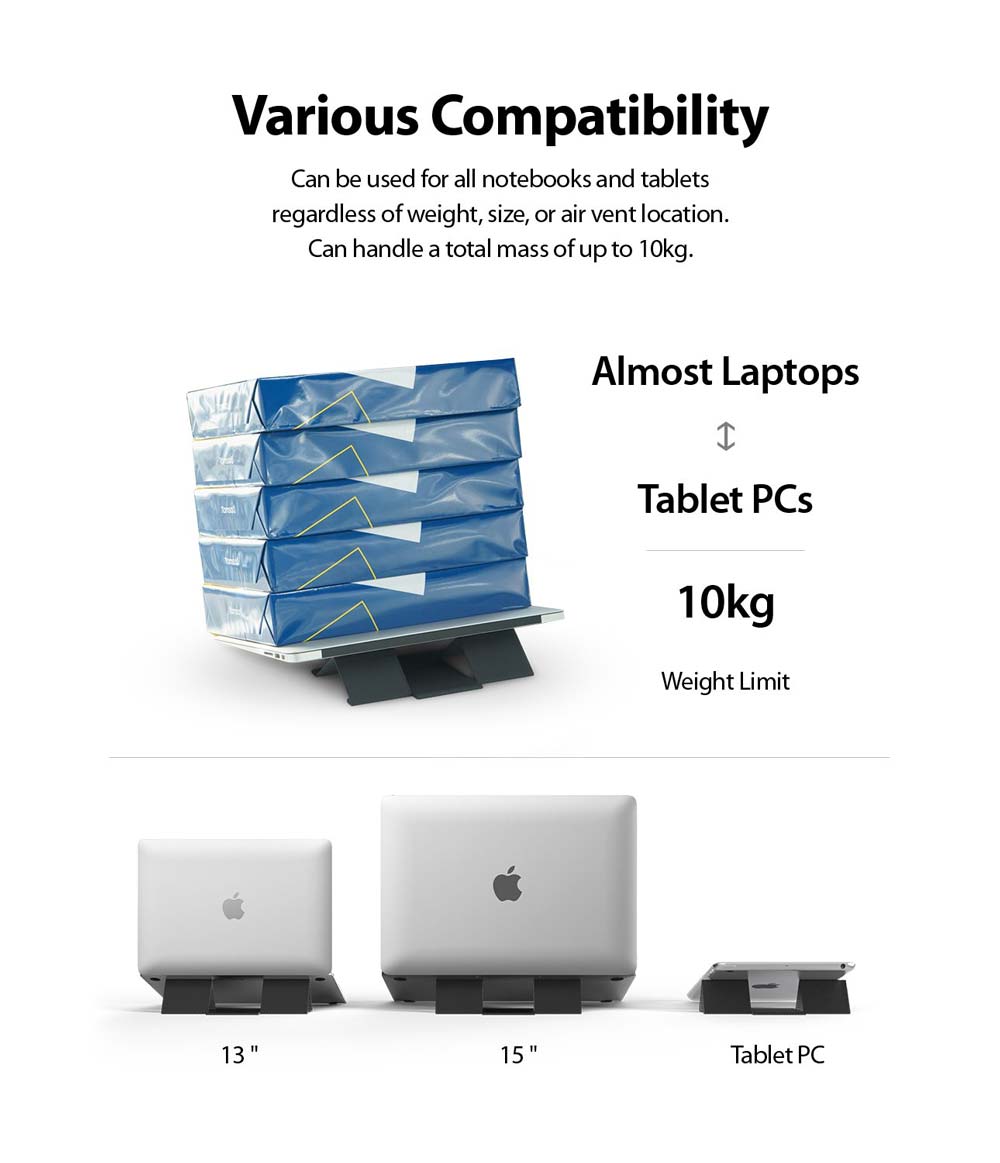 SOPORTE PARA LAPTOP RINGKE FOLDING STAND 2 - 8