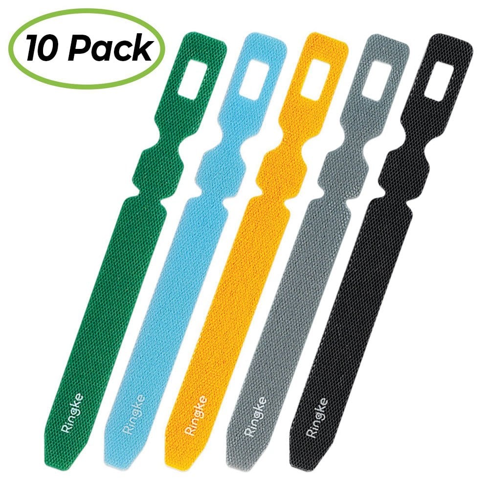 ORGANIZADOR DE CABLES RINGKE MAGIC CABLE TIE 10 UNIDADES - 1