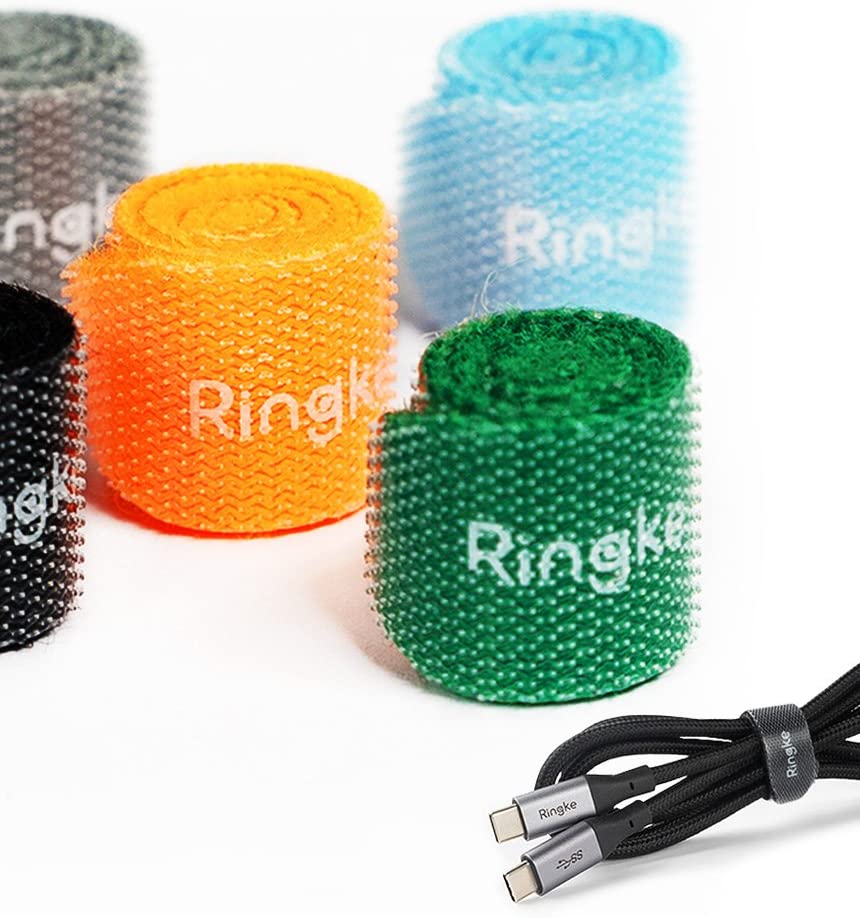 ORGANIZADOR DE CABLES RINGKE MAGIC CABLE TIE 10 UNIDADES - 7