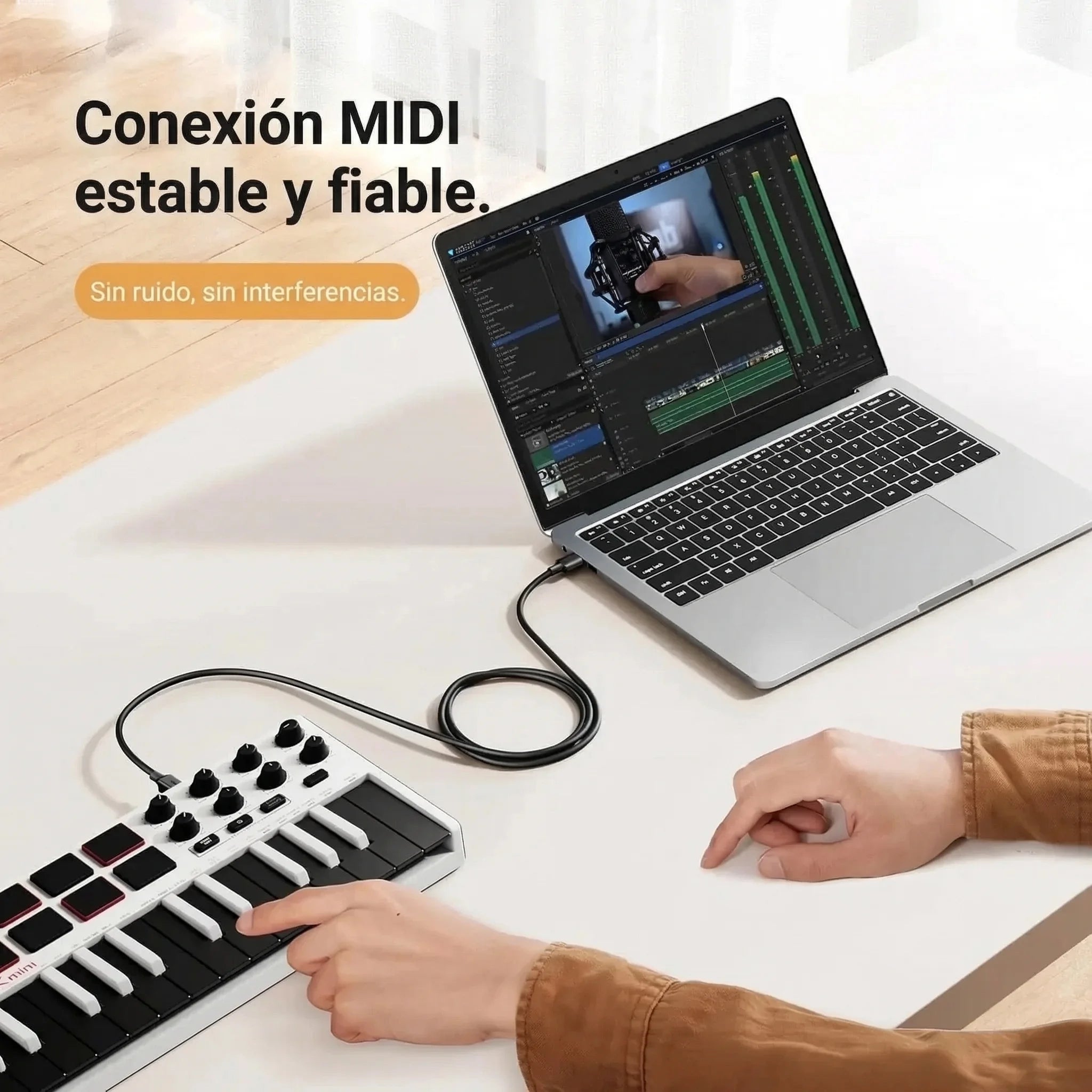 CABLE UGREEN USB A A USB TIPO B PARA IMPRESORA 1.5M NEGRO - 5