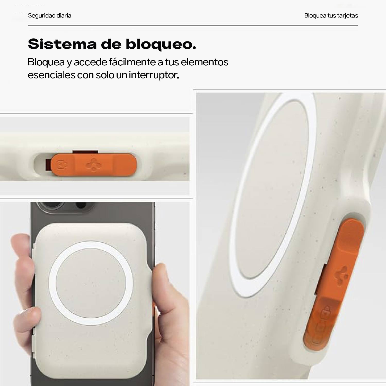 TARJETERO SPIGEN TINTAP WALLET MAGSAFE - 2